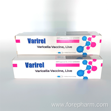 Varicella Vaccine Live For children and adults